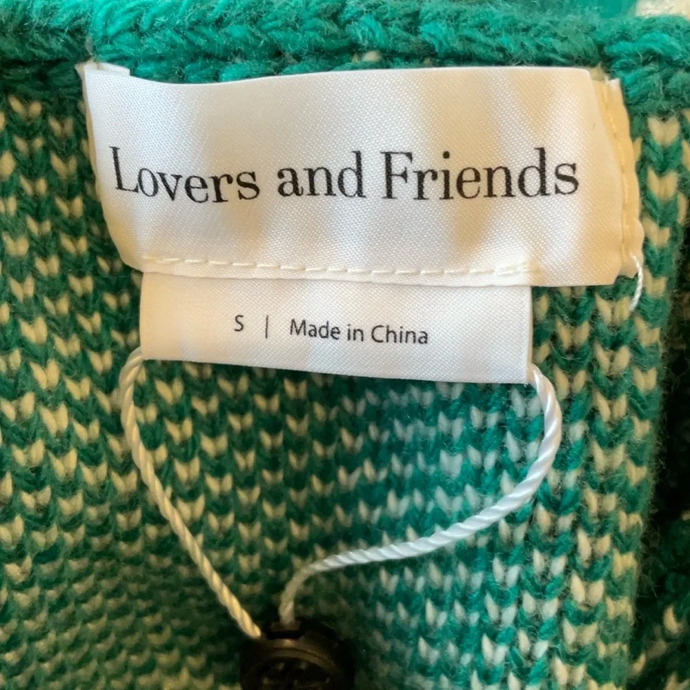 NWT-Lovers & Friends Fair Isle Turtleneck Pullover Sweater - Picture 6 of 8